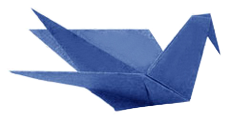 Origami - Sitting Bird